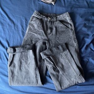 brandy melville baggy black cargos